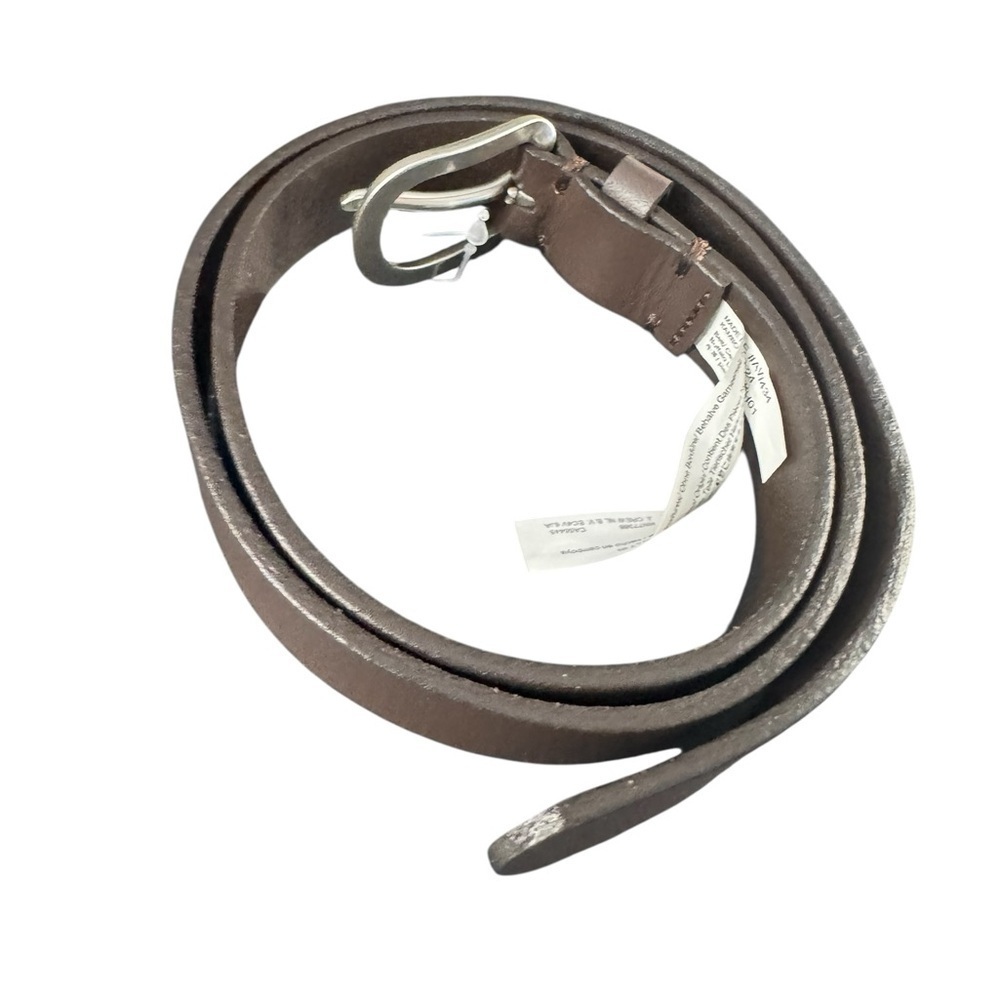 Crewcuts Brown Leather Kids Belt Size Large - Picture 2 of 3
